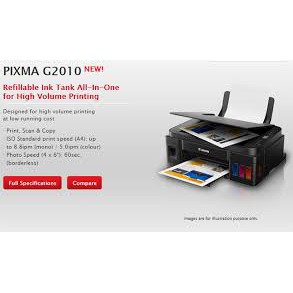 Canon G2010 Inktank Printer Scanner Copier | Shopee Philippines
