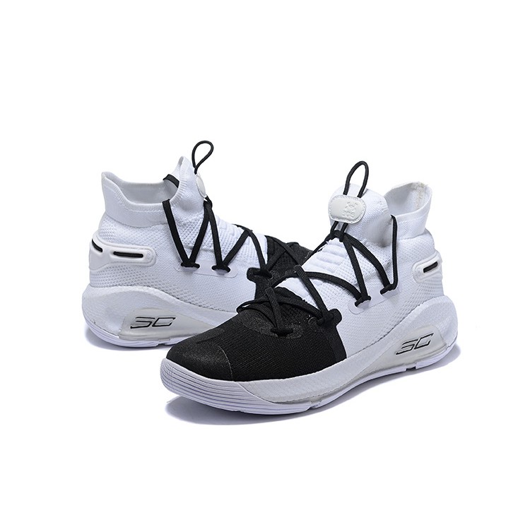 curry 6 black and white