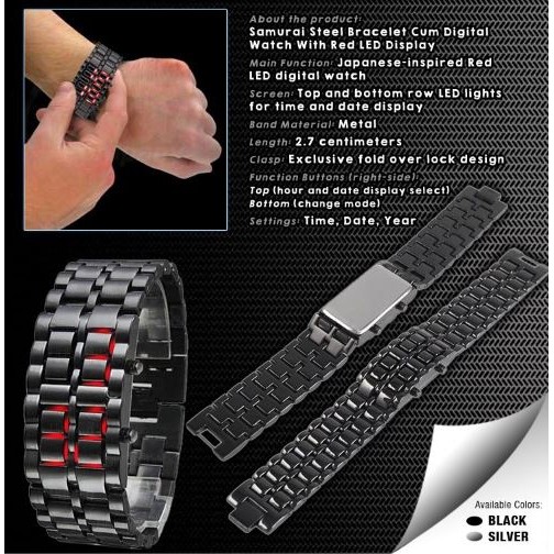 how to change time on led watch