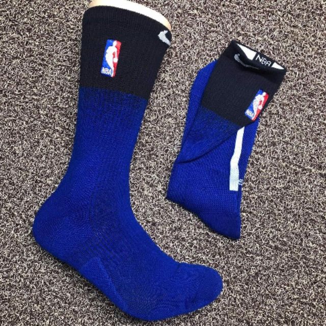 nba socks blue