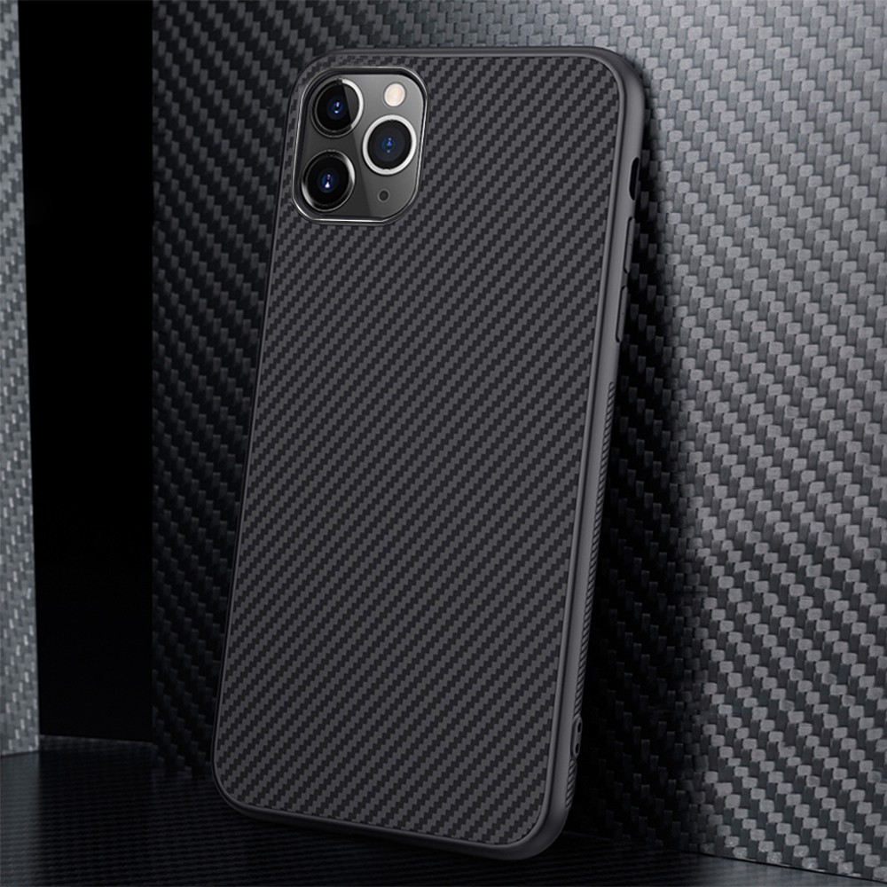 I2 For New Iphone 12 Pro Max Iphone 12 Mini Iphone Se2 Iphone 11 Pro Max Stylish Carbon Fiber Pattern Lightweight Phone Case Cover Iphone X 8 8 P Shopee Philippines