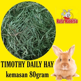 Timoty hay 80gram Special Grass Rabbit Guinea Pig Food Feeder