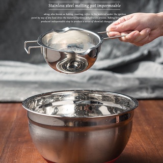 2Pcs Chocolate Melting Pot Double Boiler Milk Bowl Butter Candy Warmer Pastry Melt Pot Kitchen Dessert Baking Tool #3