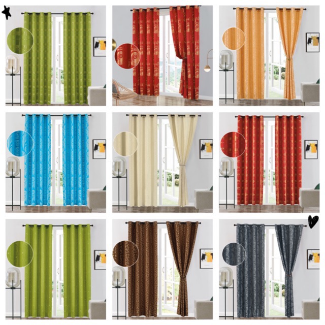 1pc Kawayi Luxury curtain fabrics jacquard for window curtains Brocade