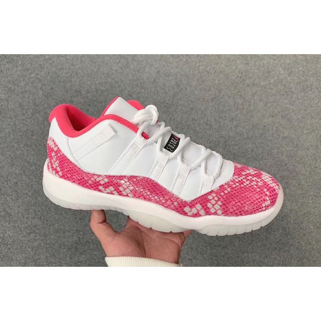 snakeskin pink jordans