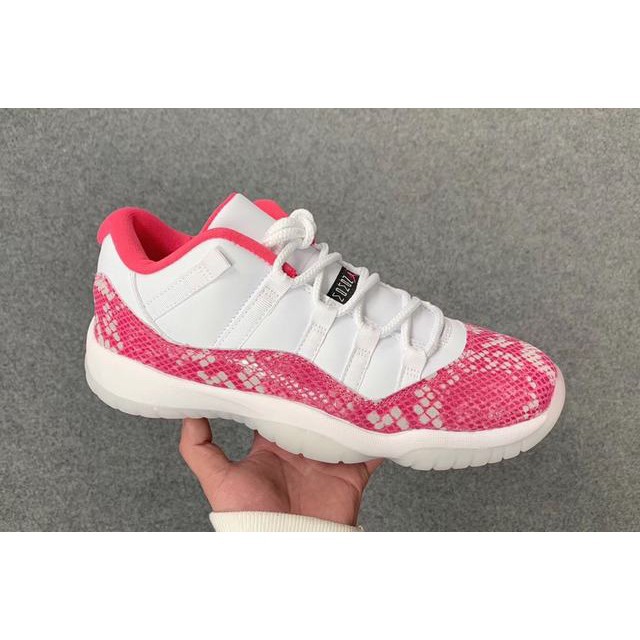 11 snakeskin pink