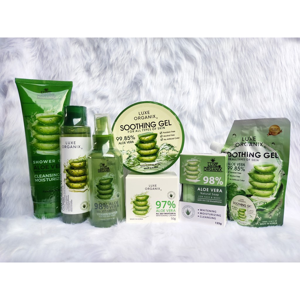 Luxe Organix Soothing Gel 99.85 "Aloe Vera" Shopee Philippines