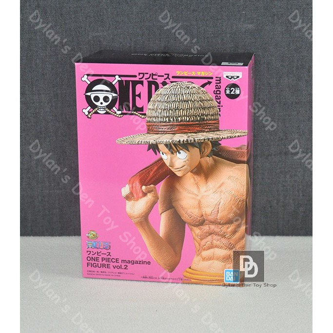 Monkey D Luffy One Piece Magazine Figure Vol 2 Banpresto Authentic Shopee Philippines