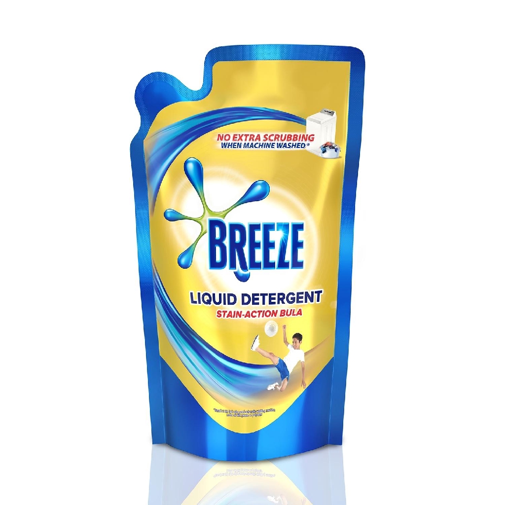Breeze Liquid Detergent Stain Action Bula 670ml Shopee Philippines