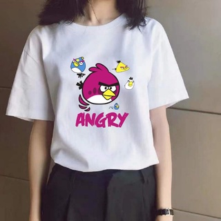 angry Birds D 2022 tshirt for women plus size sale branded overruns Print Tops Oversize Fashion