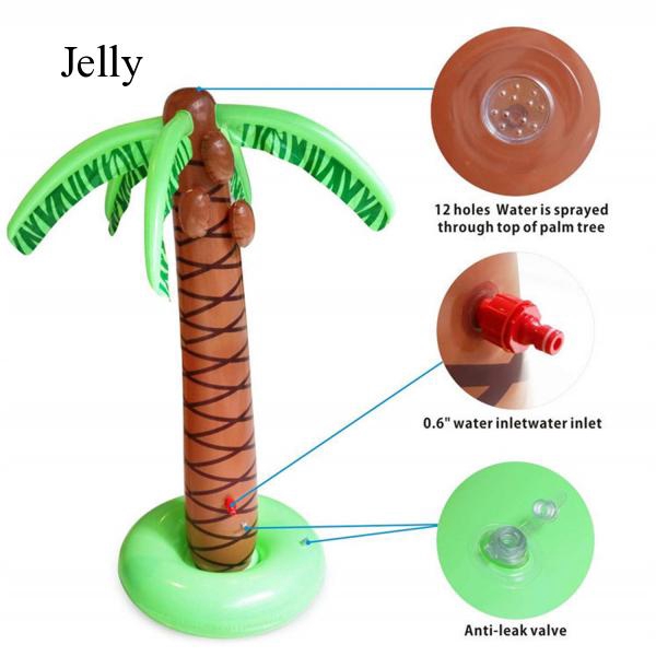 inflatable palm tree sprinkler
