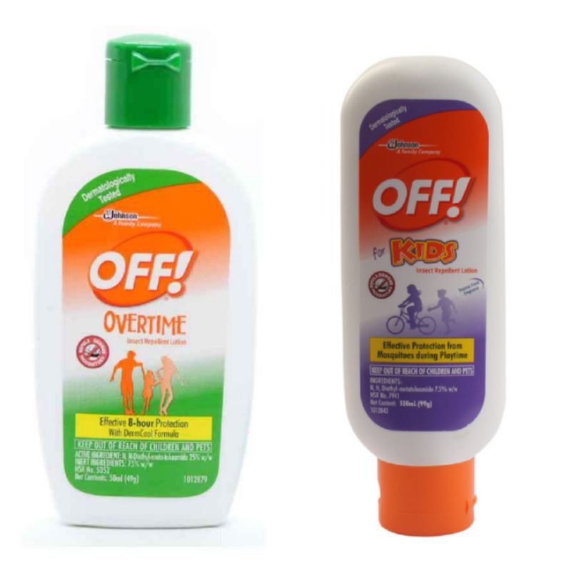 Off Lotion Kids Overtime 50ml 100ml Shopee Philippines