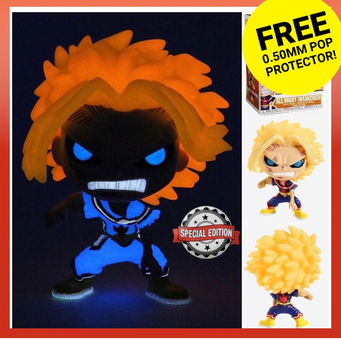 funko pop all might glow in the dark