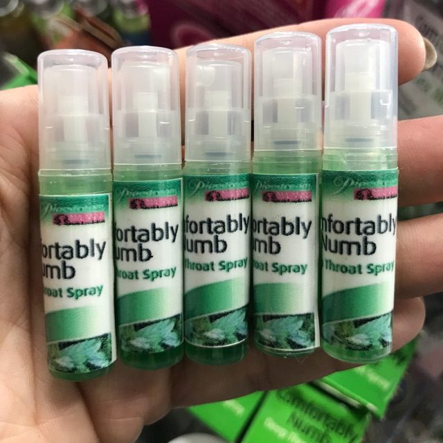 Comfortably Numb Spearmint Spray 2ml Sampler Shopee Philippines