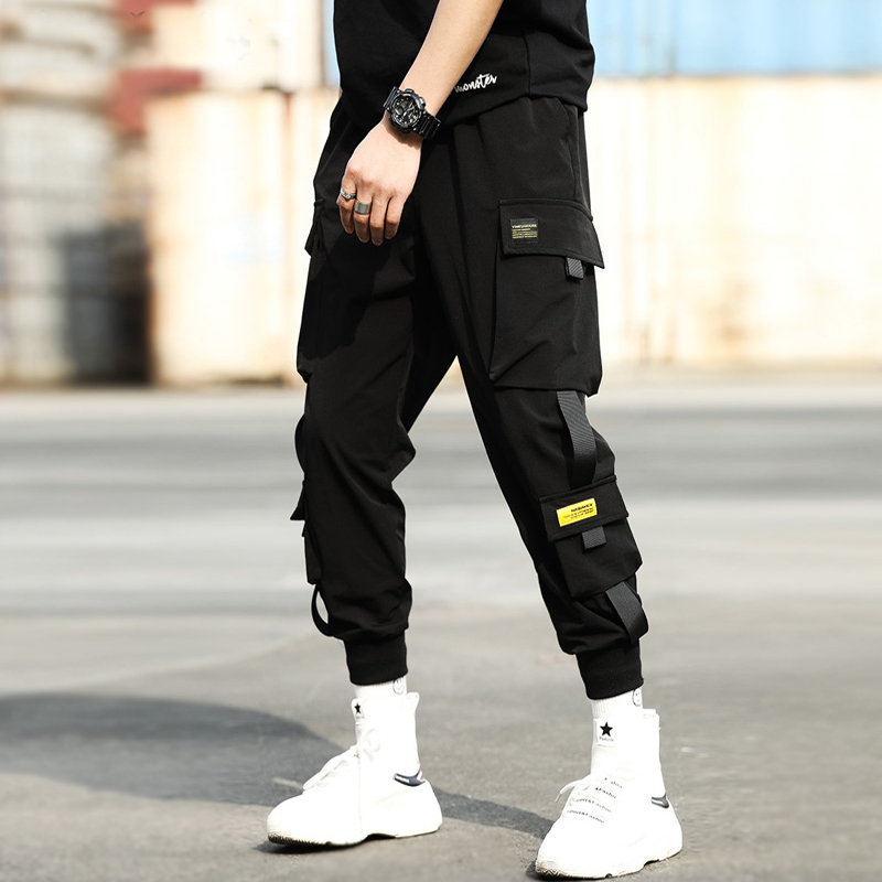 【S5XL】Unisex Plus Size Cargo Pants Men Jogger Pants For Men Korean