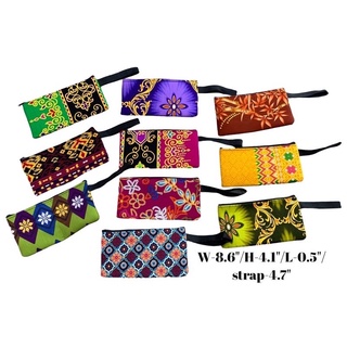 Cellphone Wallet Batik / Slim Wallet Batik zipper / Wallet Batik