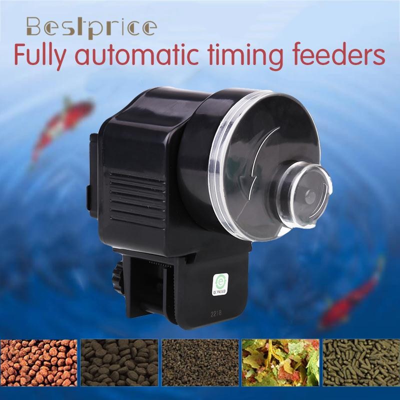 Best Price Aquarium Pond Food Feeder Fish Feeding Timer Shopee