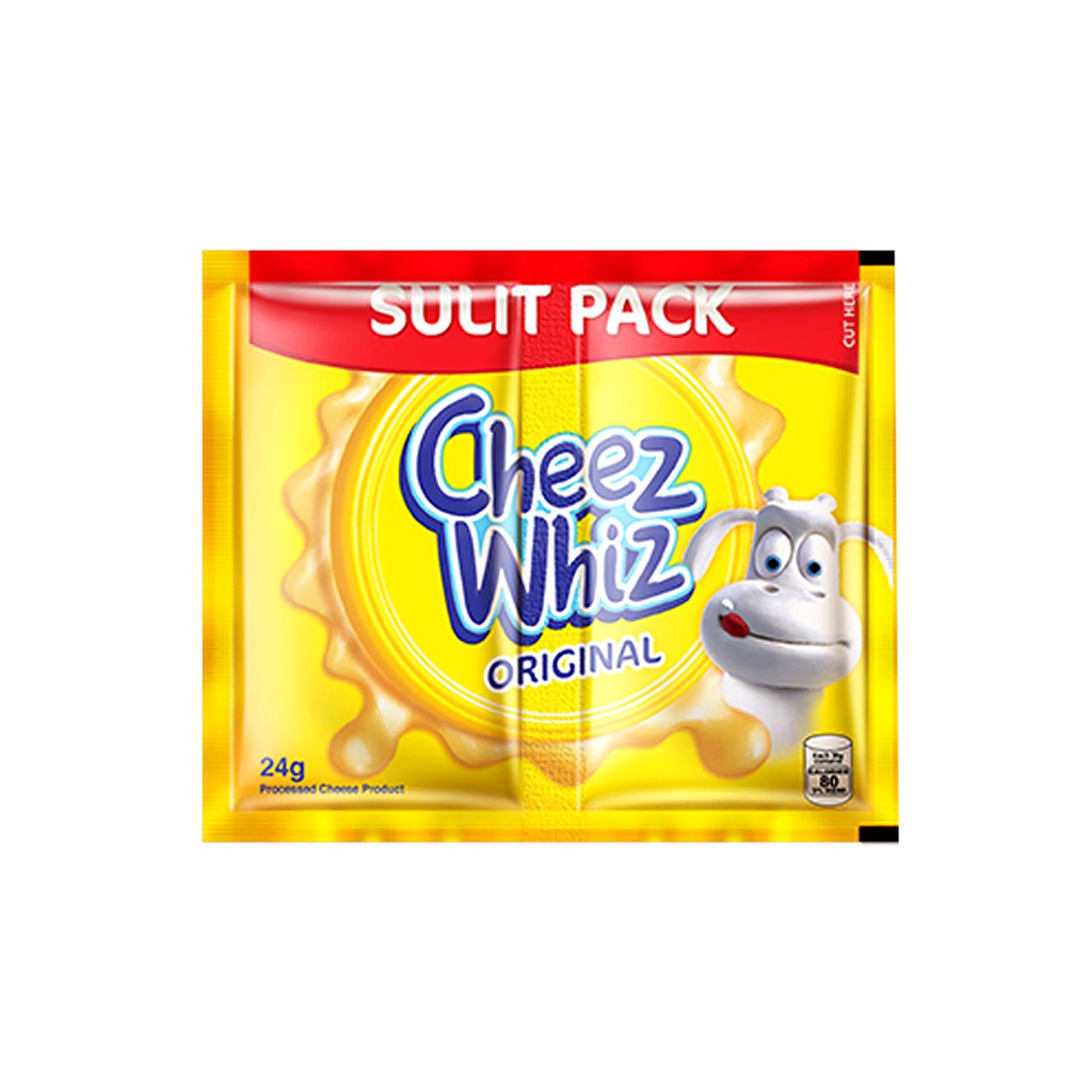 Cheez Whiz Original Spread Twin Pack 24g Shopee Philippines