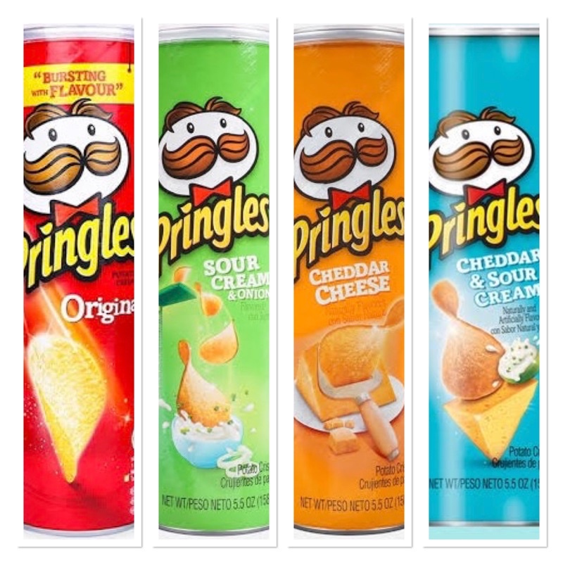 Pringles Original / Pringles Cheddar & Sour Cream 158g | Shopee Philippines