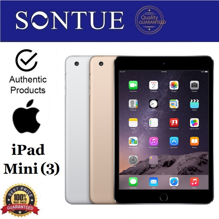 Apple Ipad Mini3 Wi Fi Cellular 100 Original Used Shopee Philippines