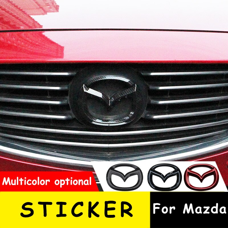 1pc ABS Front Trunk Sticker For Mazda Axela Atenza CX4 CX5 CX-5 Rear