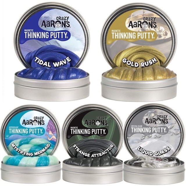 Original Crazy Aaron’s Thinking Putty ‘’4 tin Slime Shopee Philippines