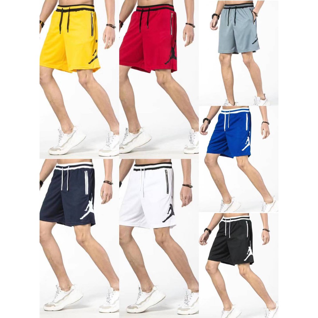 zipper basketball shorts