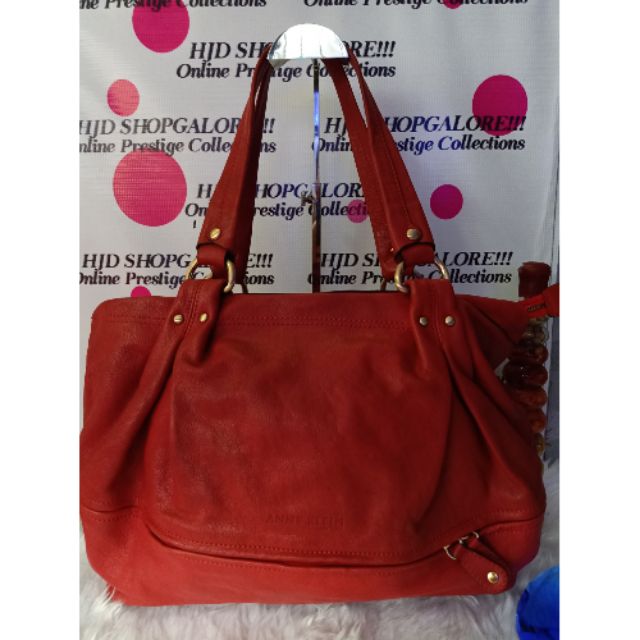 anne klein red bag