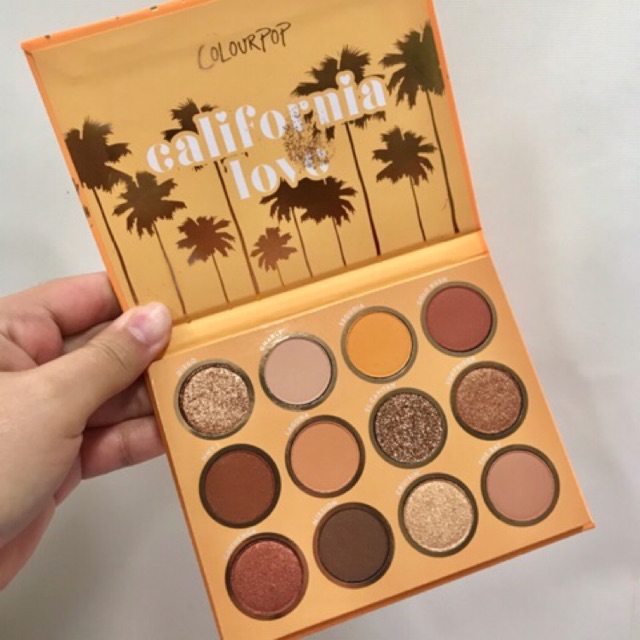 New Colourpop California Love Eyeshadow Palette