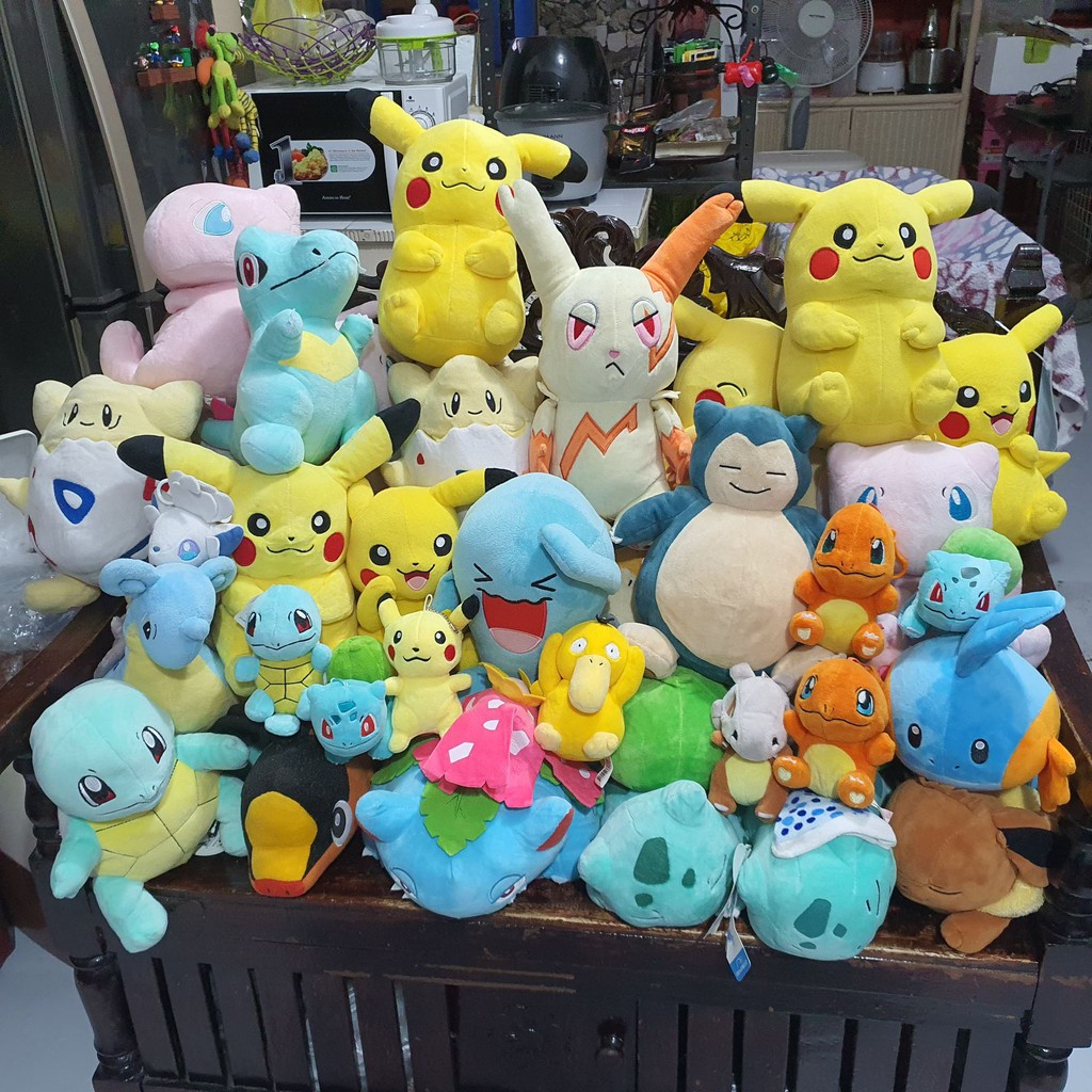 pokemon plush set