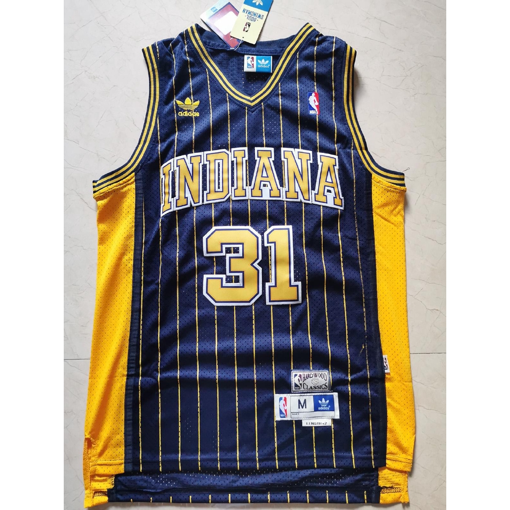 reggie miller throwback jersey