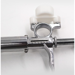 5ml continuous vaccine injection device, adjustable syringe, veterinary, chicken, pig, metal stai #5