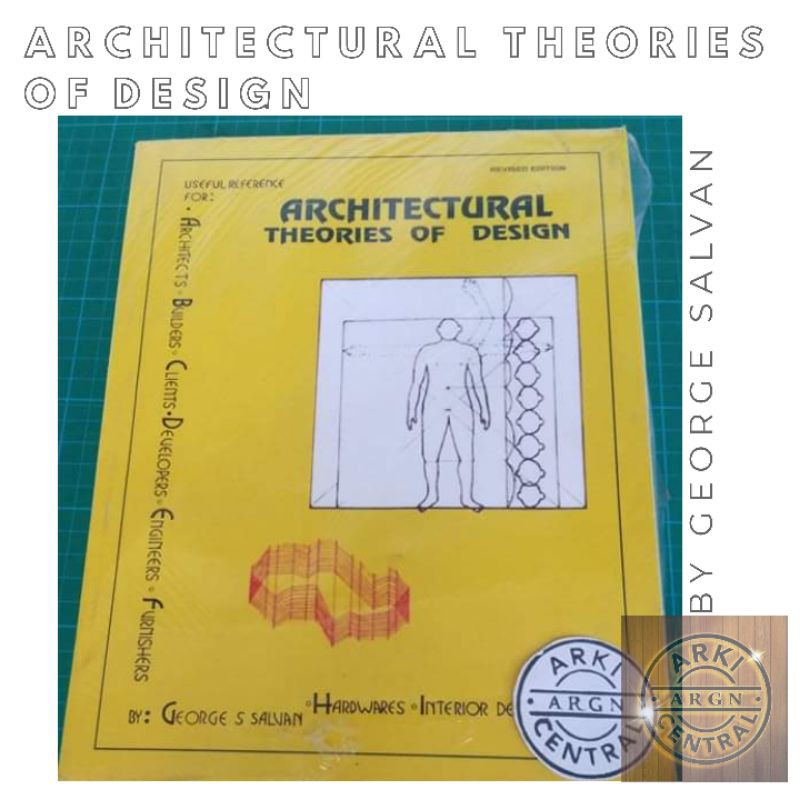 ARCHITECTURE BOOKS! ARCHITECTURAL THEORIES THEORY OF DESIGN BY GEORGE S ...