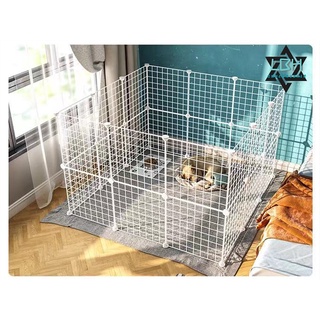 ✠☜❁45X45cm Stackable Pet Dog Cat Rabbit Cage Playpen Free diy Random combination