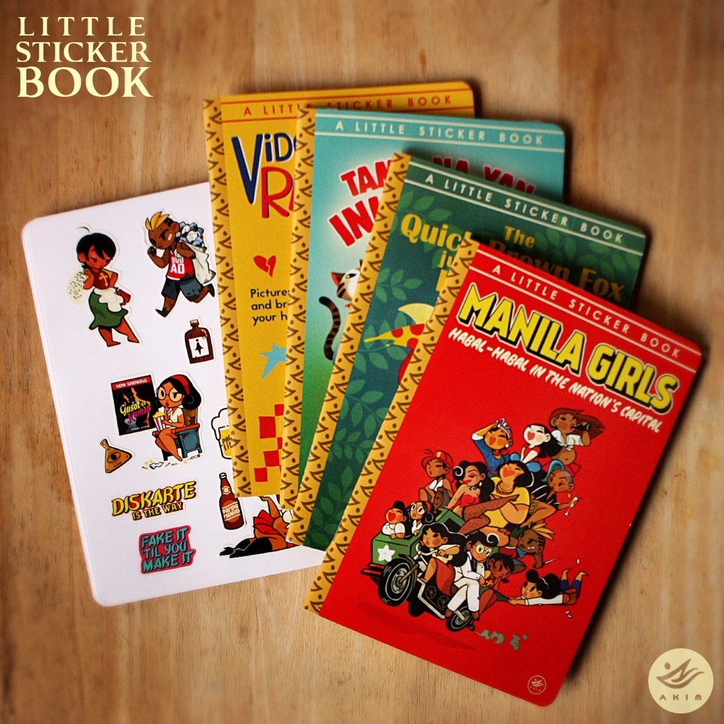 AKIM Blank Sticker Book Album Little Sticker Books Shopee Philippines