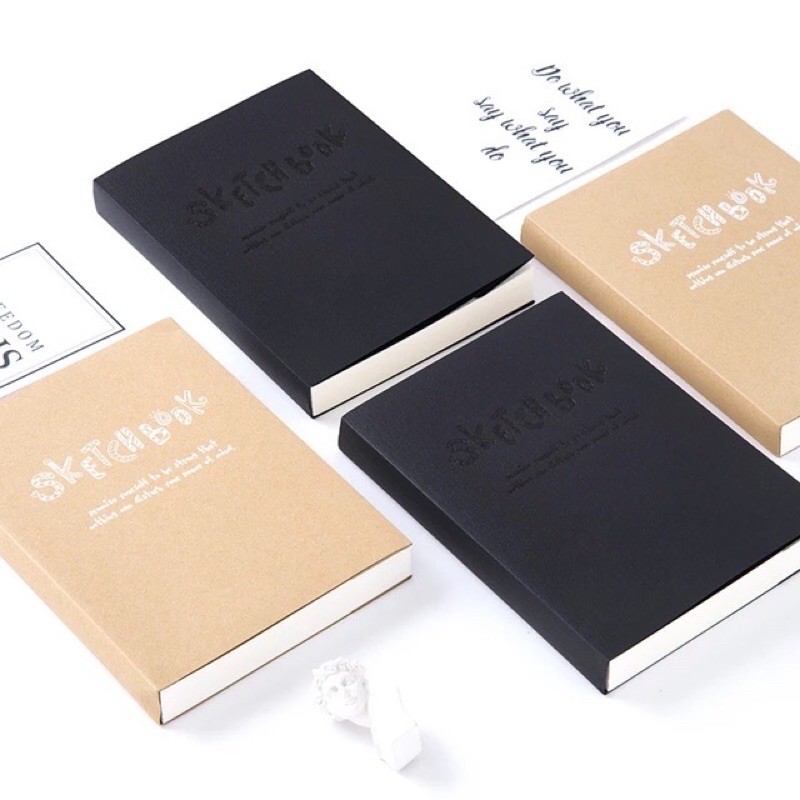 B5 Brown/ Black Sketch Book Shopee Philippines