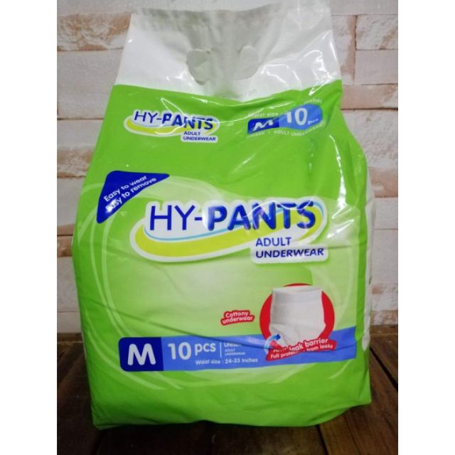 incontinence 【cod】Adult diapers HYPANTS Adult Diaper Medium Pullup