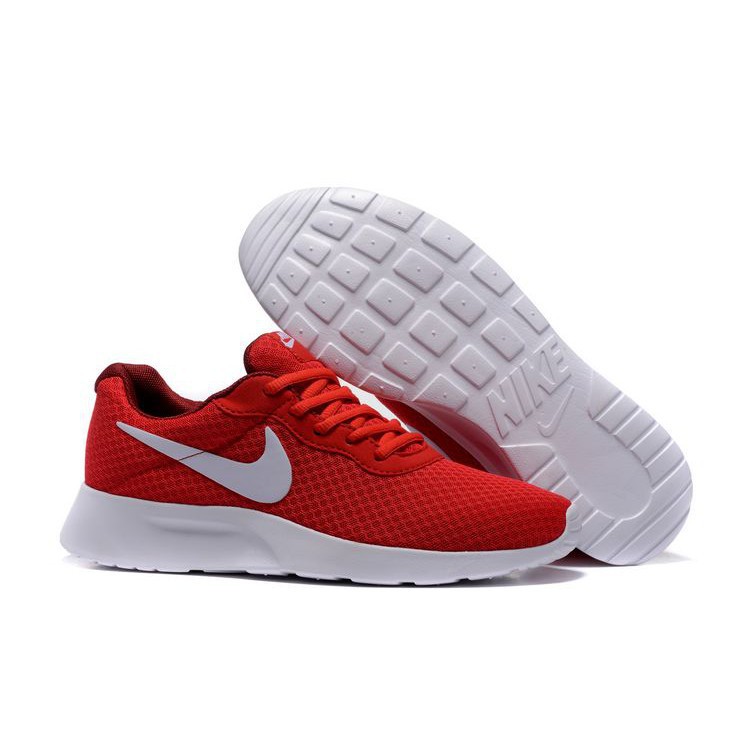 red nike tanjun mens