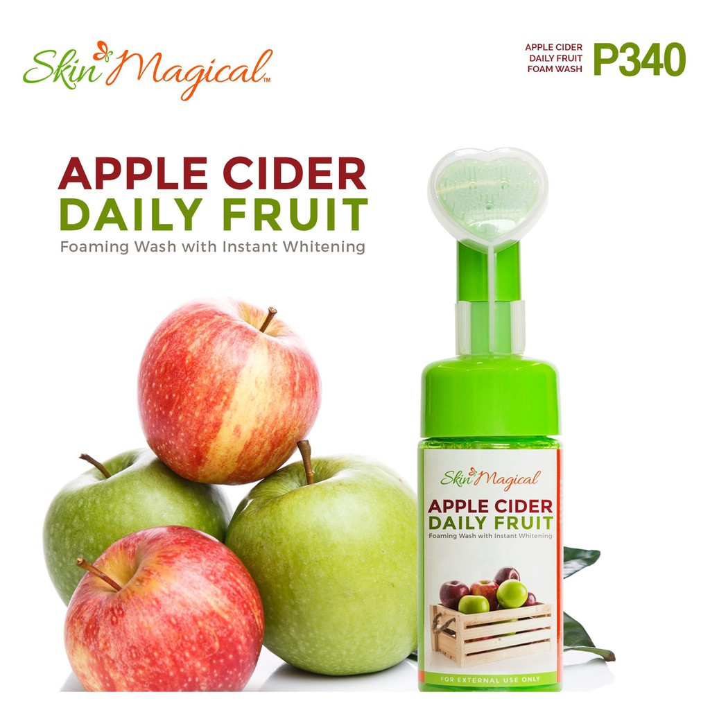 Apple Cider Daily Fruit Foaming Wash With Instant Whitening 100ml