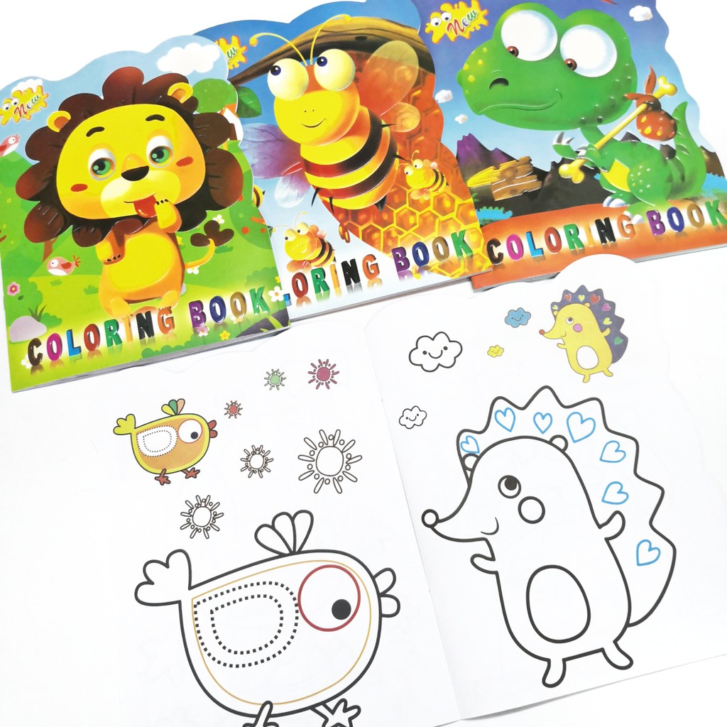 Animal Coloring Books For Kids 2183 Shopee Philippines
