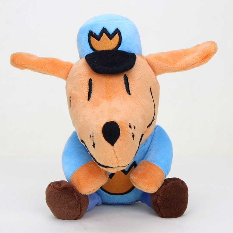 dog man plush