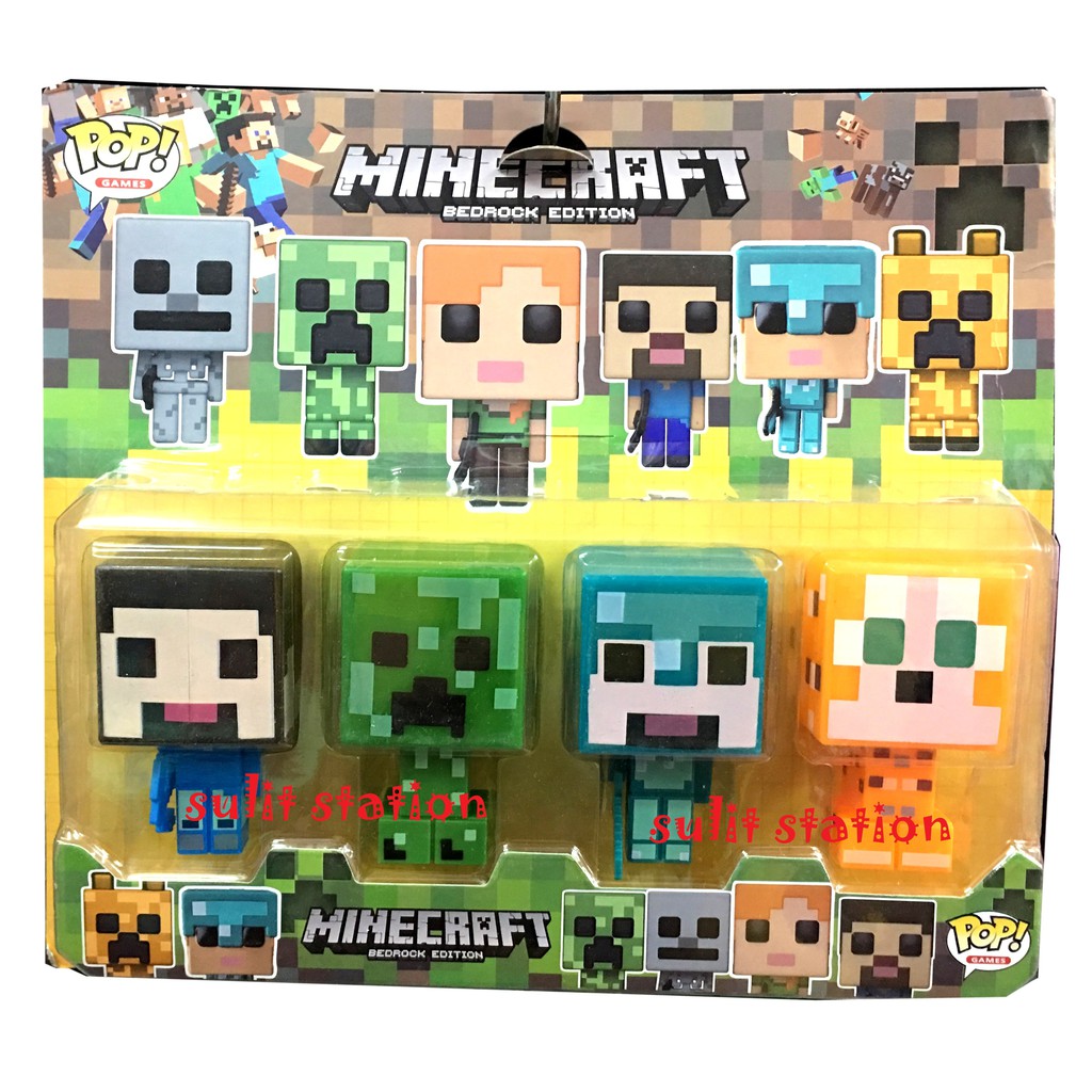 minecraft toy figures