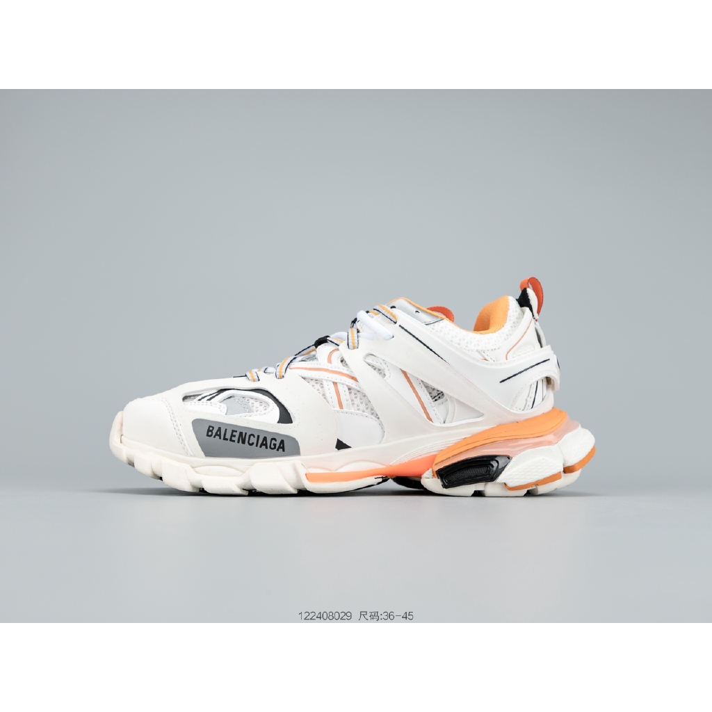 white orange balenciaga