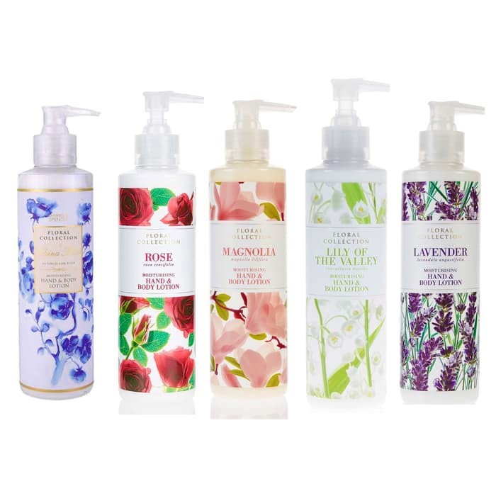 Marks & Spencer / Moisturizing Hand and Body Lotion (Floral Collection