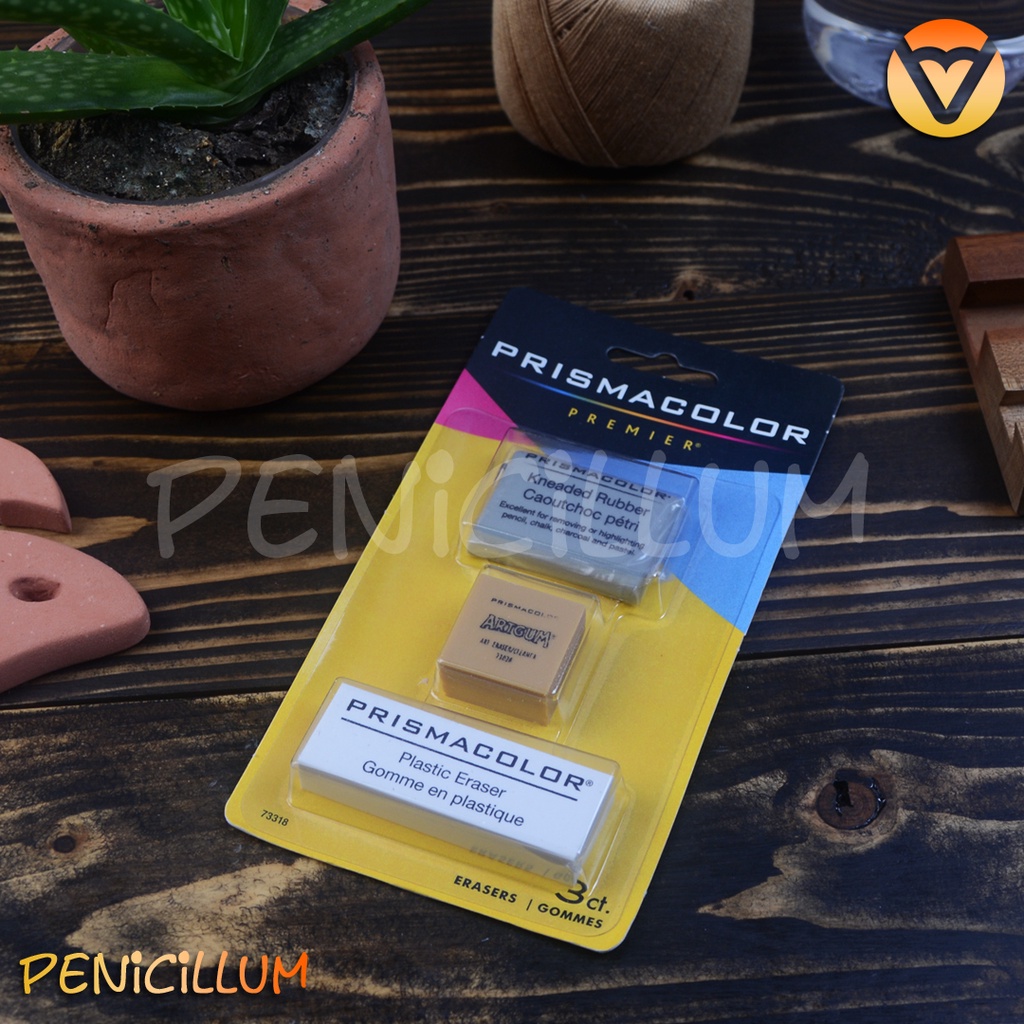 PRISMACOLOR Premier Eraser Multi Pack Kneaded Rubber, Artgum and