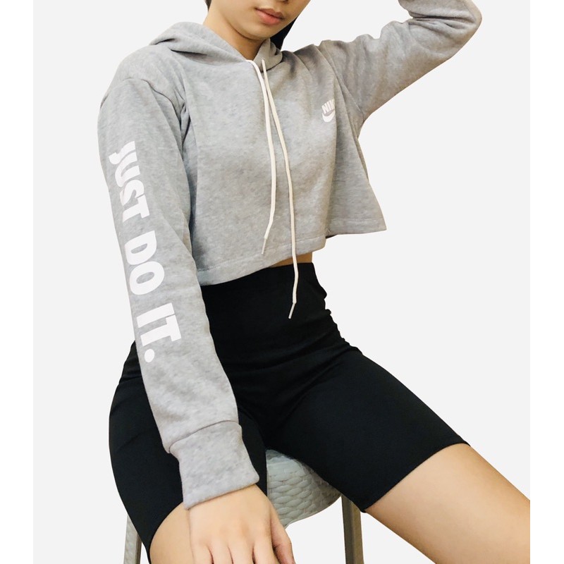 extra cropped hoodie