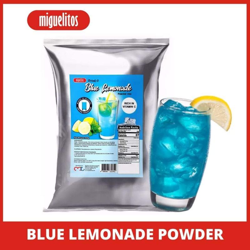 BLUE LEMONADE JUICE DRINK MIX (250 GRAMS 500 GRAMS