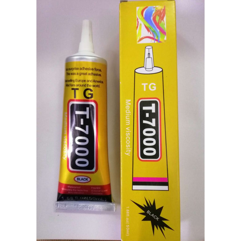 T 7000 50ml Black Glue Adhesive For Mobile Phone And Tablets Screen And Jewelry Shopee Philippines