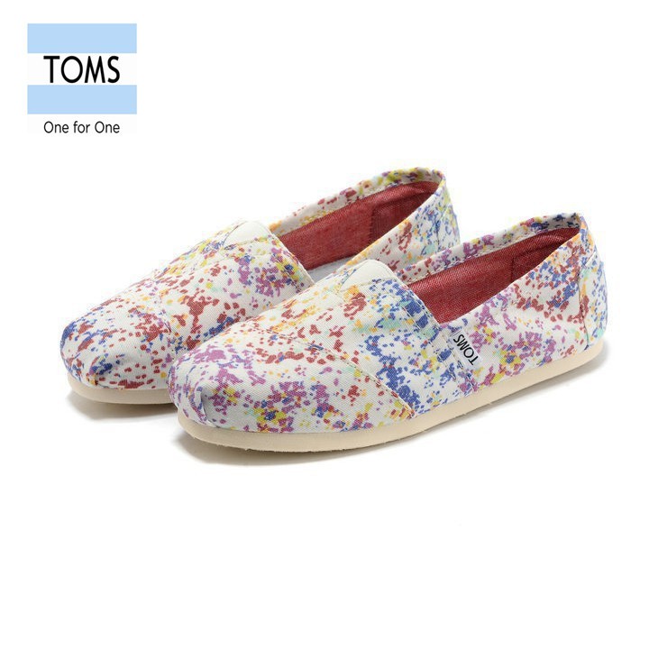 toms canvas loafers