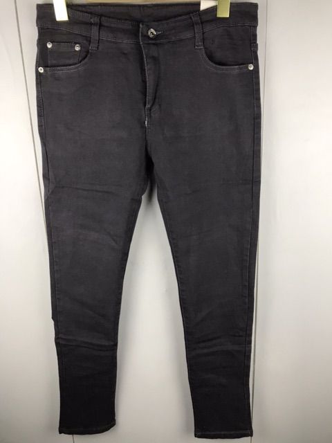 women's plus size gray jeans